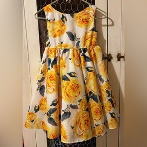 Gerat Floral Dress with Sash Bow